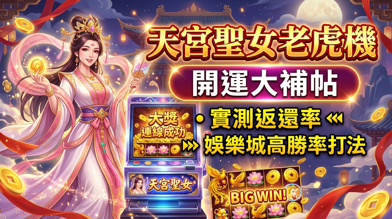 天宮聖女老虎機開運大補帖：實測返還率與娛樂城高勝率打法